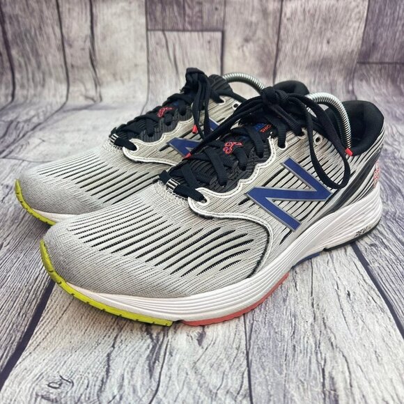 New Balance 890 v6 Women's Size‎ 9.5 White Athletic Running Gym Sneakers Shoes - Picture 5 of 11